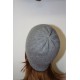 Bonnet en laine et cachemire et Strass