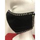 MASQUE NOIR AVEC STRASS