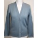 Veste en laine bleue