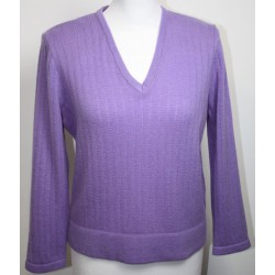 Pull en cashemere lavande