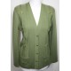 veste en laine menthe