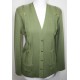 veste en laine menthe