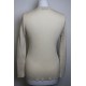 Pull en coton et viscose maille chaussette