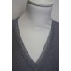 pull en coton et viscose maille unie