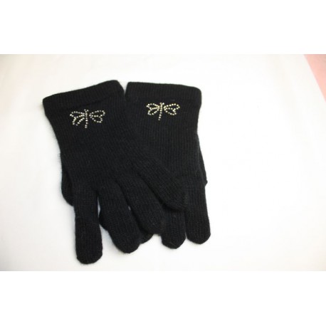 gants avec strass