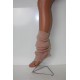Guêtre en laine coloris rose 2472