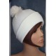 Bonnet en laine avec pompon