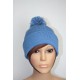 Bonnet en laine avec pompon