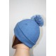 Bonnet en laine avec pompon