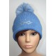 Bonnet en laine et strass - Losange 2