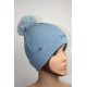 Bonnet en laine et strass - Losange 3