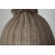 Bonnet en laine et kashmire avec strass