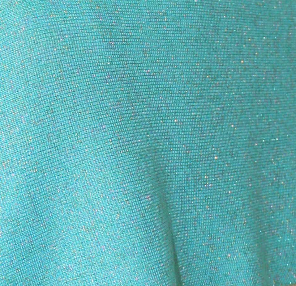 Turquoise + lamé